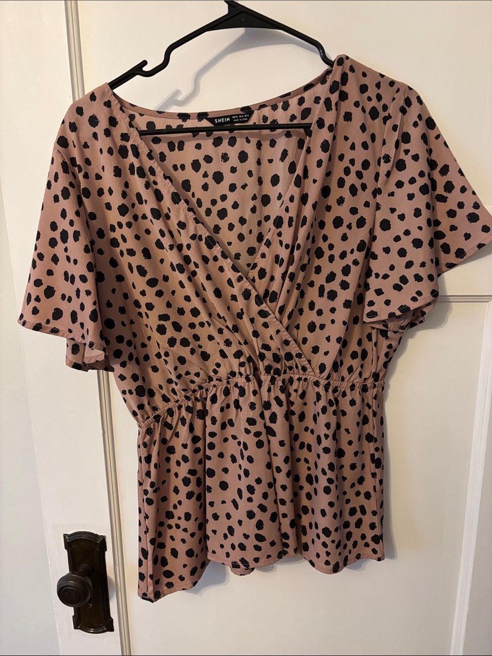 Women’s Peplum Top - XL